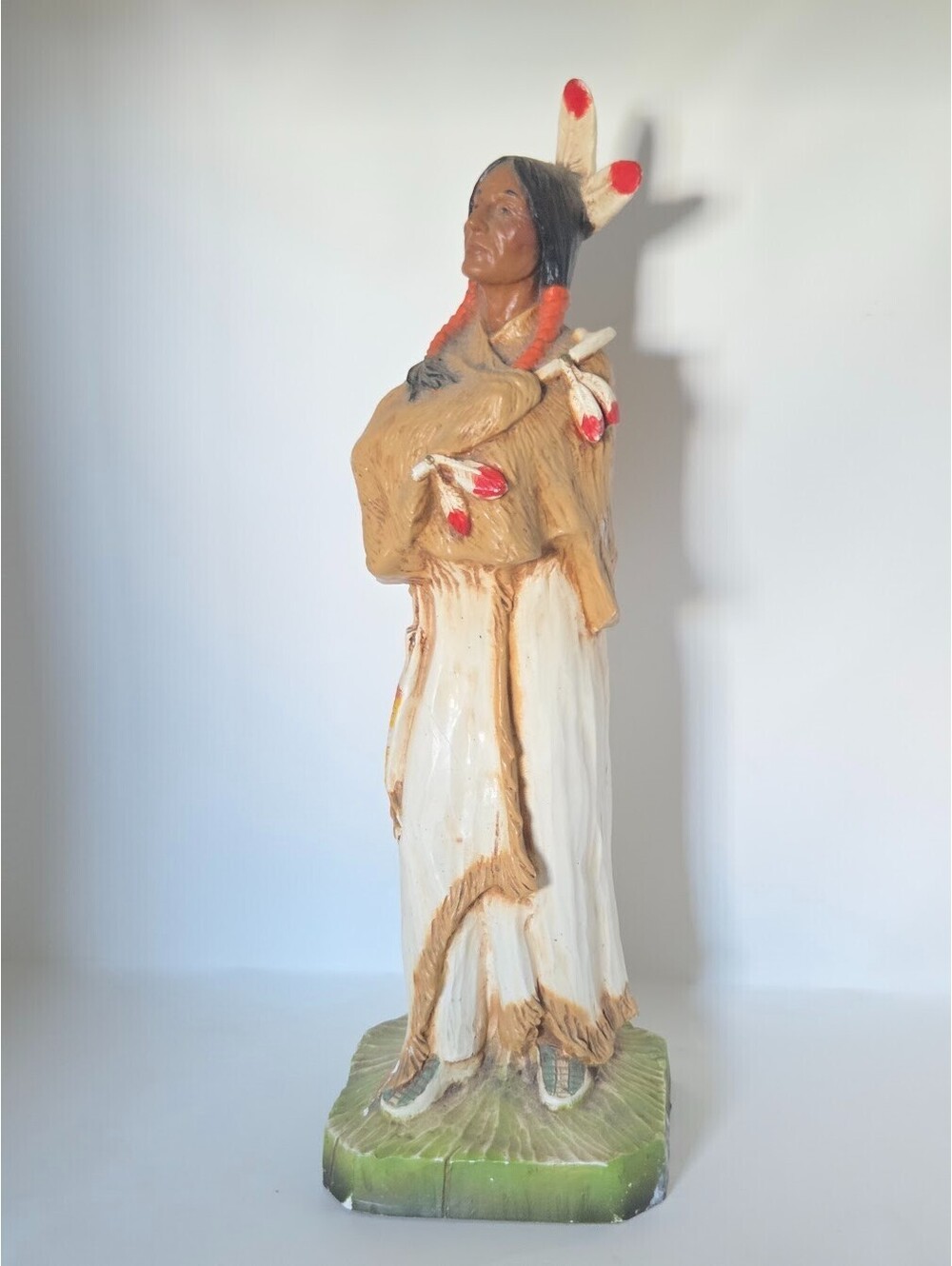 Universal Statuary 1981 Native American Figurine 398 Large Sculpture